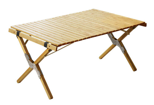 아웃풋 라이프 우드 롤 탑 테이블 / Output Life Wood Roll Top Table