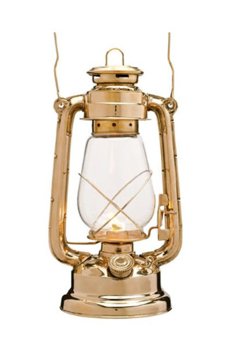 솔리드 브라스 허리케인 램프 / Solid Brass Hurricane Lamp