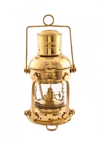 솔리드 브라스 앵커 램프 10인치 / Solid Brass Anchor Lamp 10&quot;