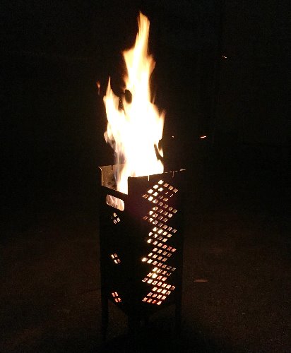 노라 아웃도어 흑피 불꽃 스탠드 / Nora Outdoor Flame Stand