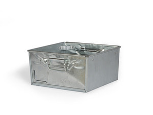 토트 판 스틸 박스 / 스토리지 박스 / 컨테이너 박스 / Tote Pan Metal Storage Box Set