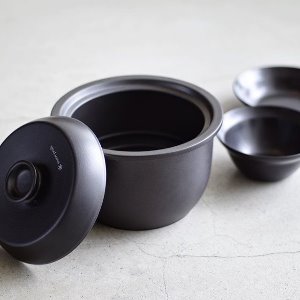 스노우피크 츠치나베 / CS-580 / Snowpeak Earthen Pot Zen &amp; Bowl Set